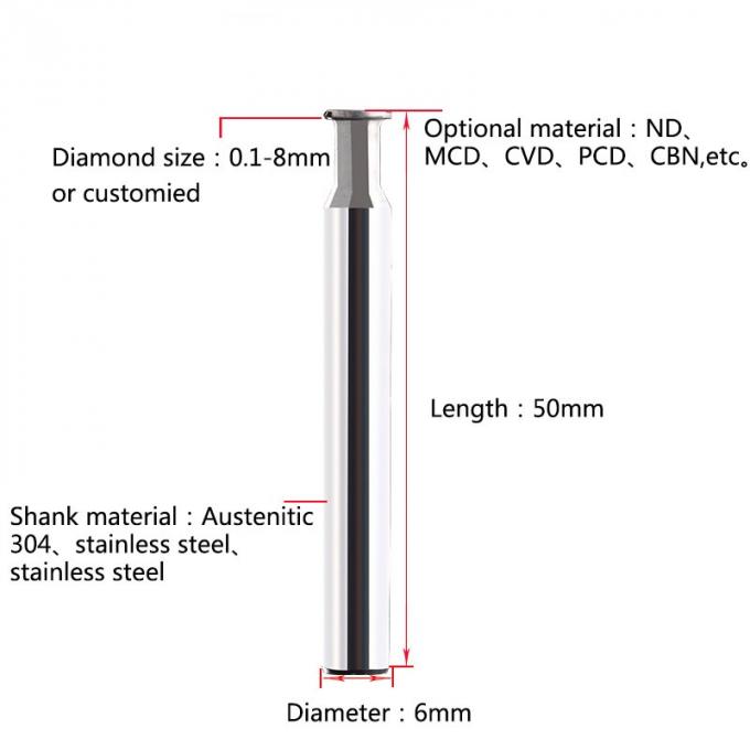 Jewelry Polishing 90 Degree MCD CNC Diamond Tools 1