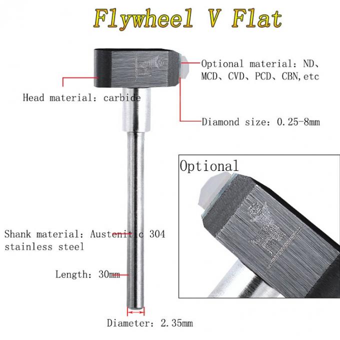 2.0mm Diamond Flywheel MCD Tools 0